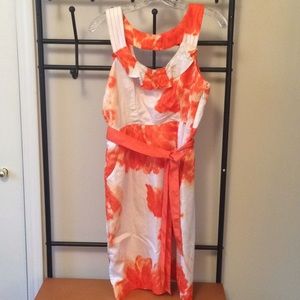 Anthropologie floral dress.